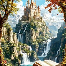 Схема вышивки «Книга легенд»