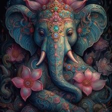 Схема вышивки «ganeshabuda»