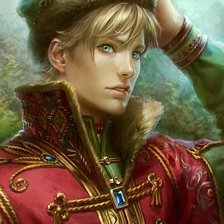 Схема вышивки «Портрет»