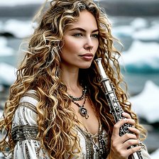 Схема вышивки «Музыка севера»