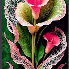 Схема вышивки «Цветы»