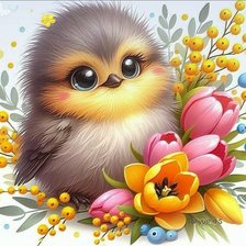 Милая птичка