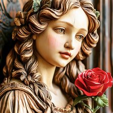 Схема вышивки «Резьба по дереву»