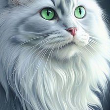 Схема вышивки «кот»