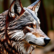 Схема вышивки «Резьба по дереву»