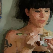 Схема вышивки «Никки эйкокс»