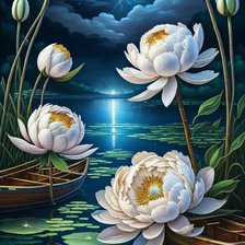 Схема вышивки «Цветы»