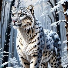 Схема вышивки «Взгляд»