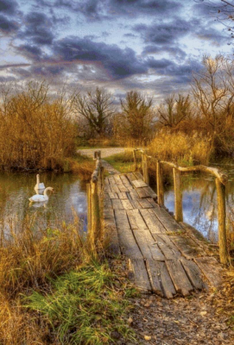 Старый мост - художники - предпросмотр