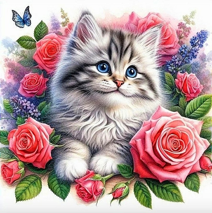 №2869280 - животные, кот - оригинал