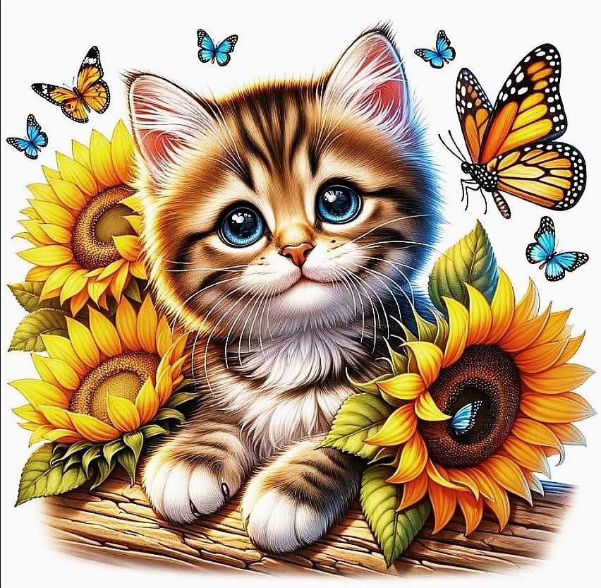 №2869284 - животные, кот - оригинал