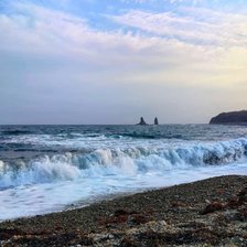 Схема вышивки «Японское море»