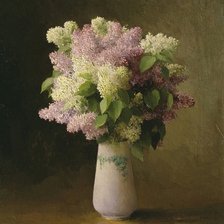 Схема вышивки «Сирень»