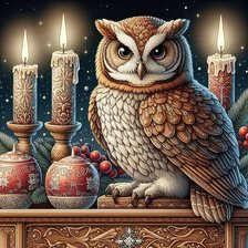 Схема вышивки «птицы»