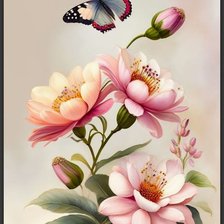 Схема вышивки «Цветы»