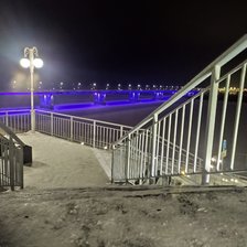 Схема вышивки «Ночной мост»