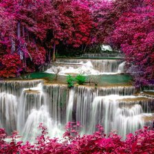 Схема вышивки «Водоспад»