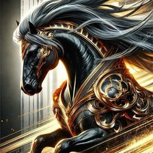 Схема вышивки «Лошадь»