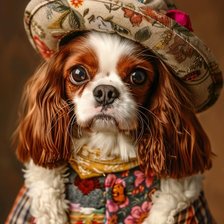 Схема вышивки «Портрет»