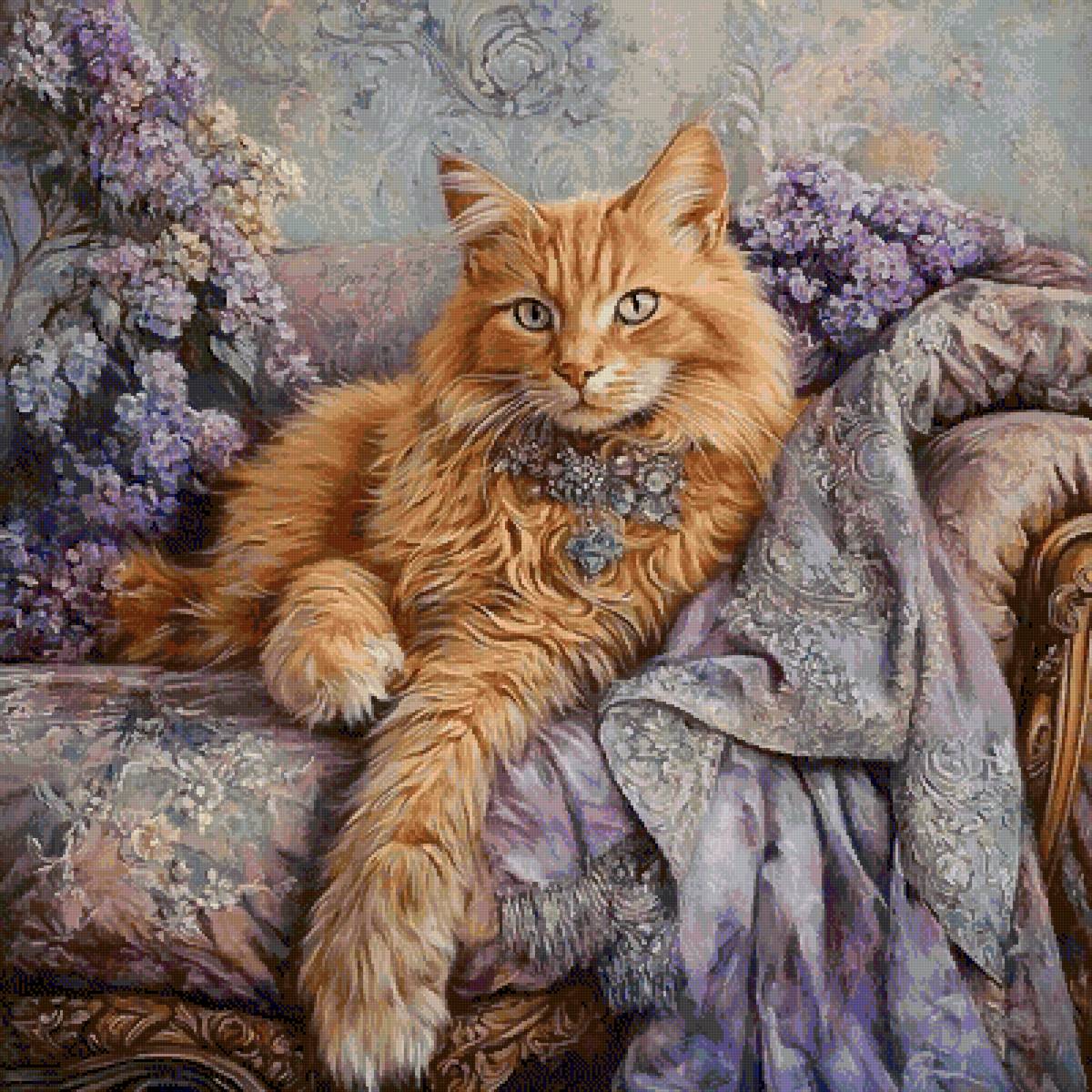 Портрет - кошка - предпросмотр