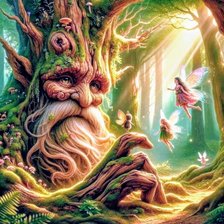 Схема вышивки «Леший»