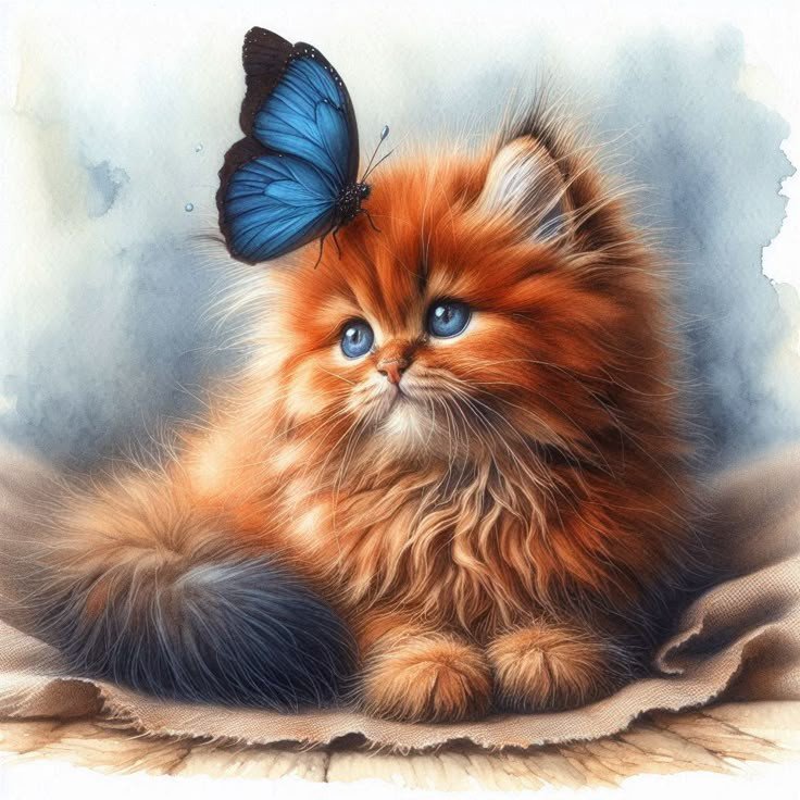 Рыжий - рыжий котенок - оригинал