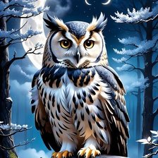 Схема вышивки «Взгляд»