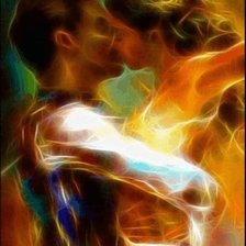 Схема вышивки «Pareja»