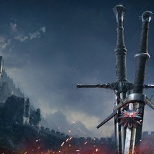 Схема вышивки «Ведьмак "Дикая Охота"»