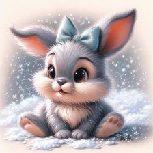 Схема вышивки «пуся»