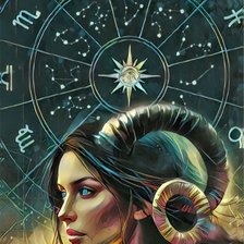 Схема вышивки «Козерог. Зодиак.»