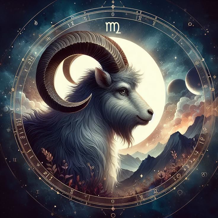 Козерог. Зодиак. - оригинал
