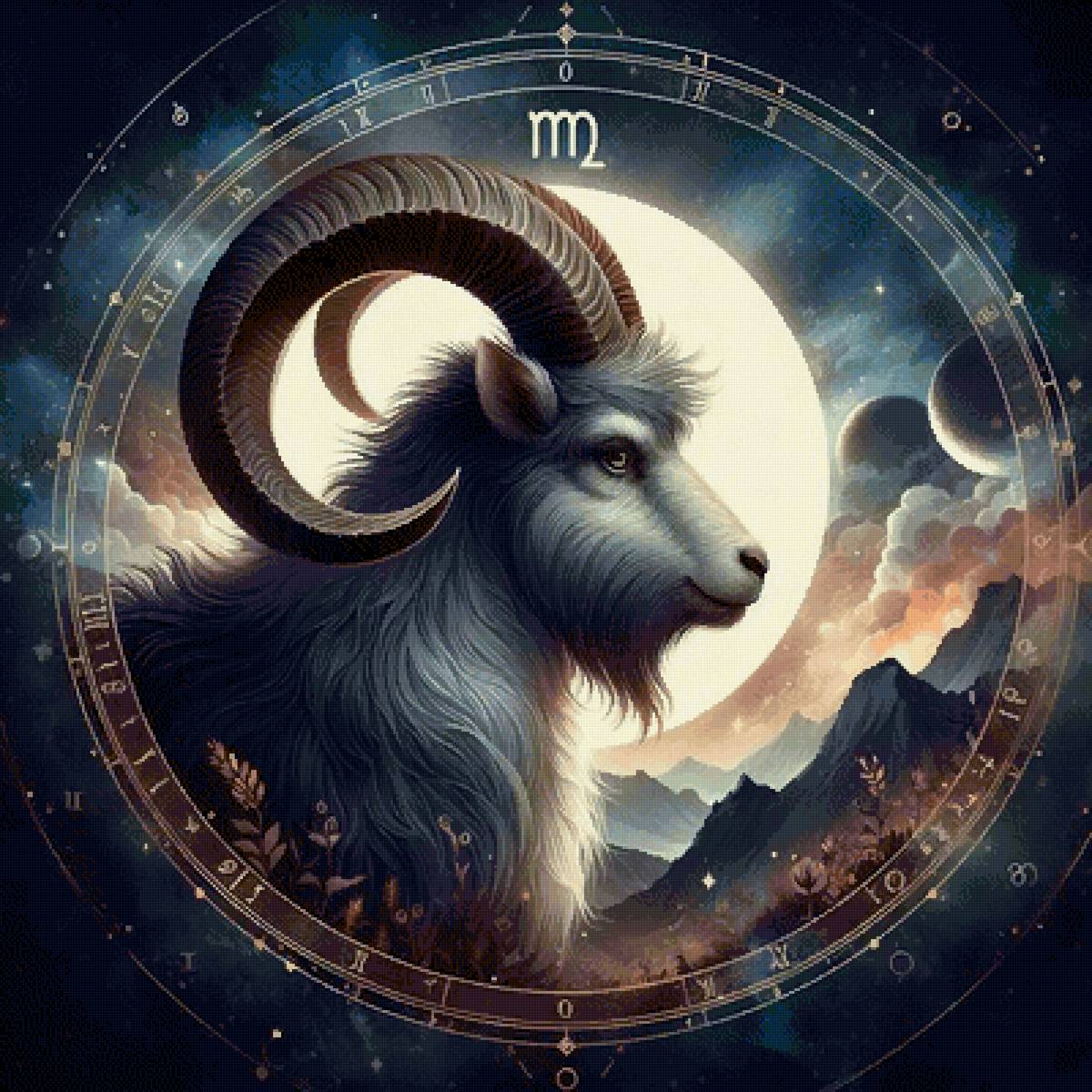 Козерог. Зодиак. - предпросмотр