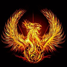 Схема вышивки «Птица счастья»