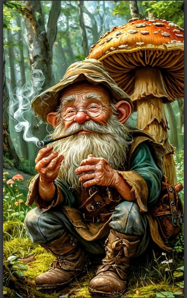 Дед - гриб - оригинал