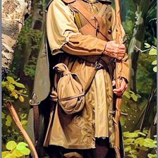 Схема вышивки «Дед»