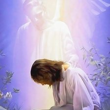 Схема вышивки «Иисус в Гевсиманском саду»