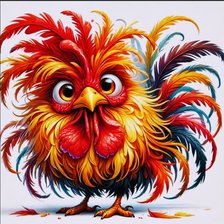 Схема вышивки «Птицы»