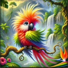 Схема вышивки «Птицы»