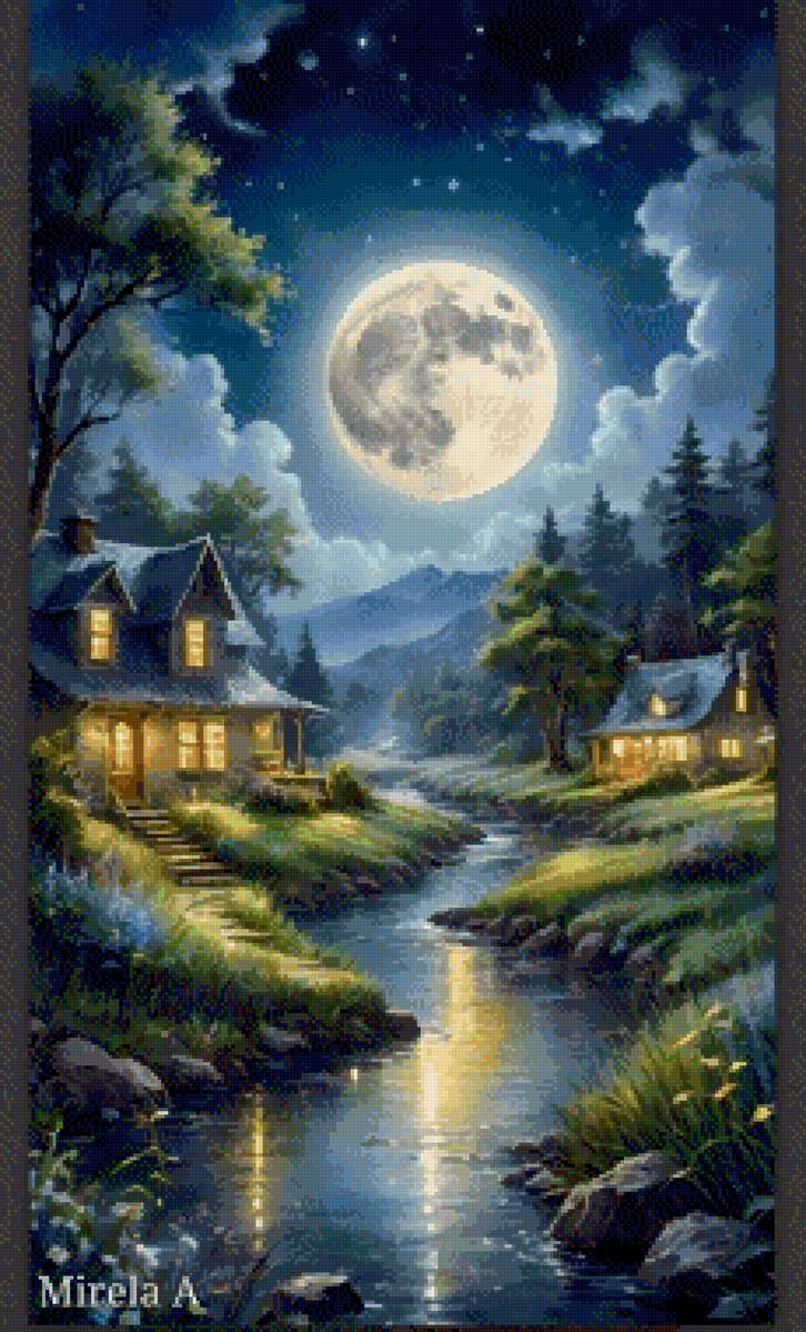 Река - дома - предпросмотр