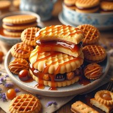 Схема вышивки «Печенье»