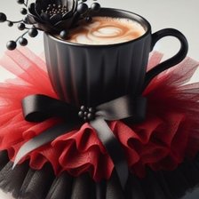 Схема вышивки «Кофе»