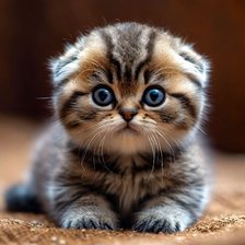 Схема вышивки «Котёнок»