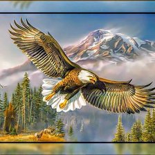 Схема вышивки «Птицы»