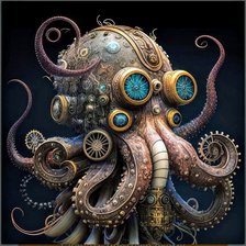 Схема вышивки «Стимпанк»