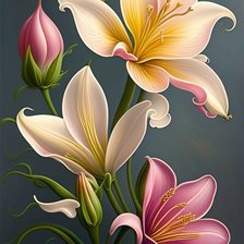 Схема вышивки «Цветок»