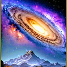 Схема вышивки «Космос»