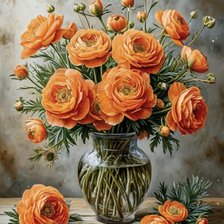 Схема вышивки «Розы»