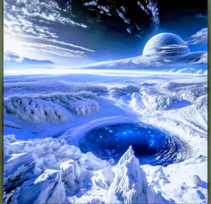 Космос - планета - оригинал