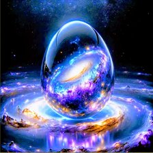 Схема вышивки «Космос»